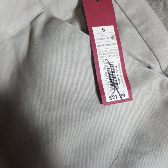 NWT Merona wide leg Crop pants - Picture 3 of 7